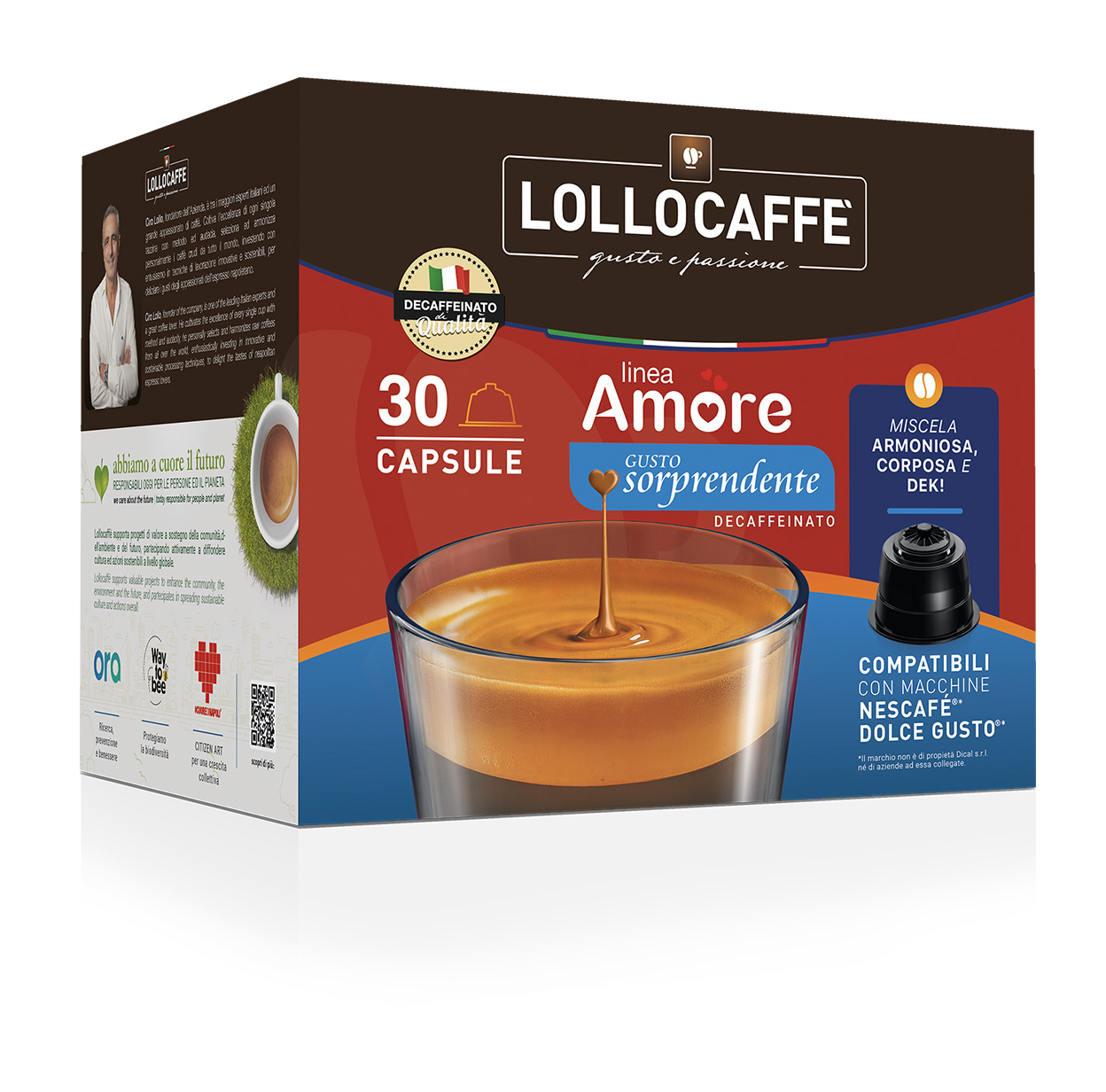 CAFFE'LOLLO CAPS DOLCEGUSTO DEK X30PZ SORPRENDENTE