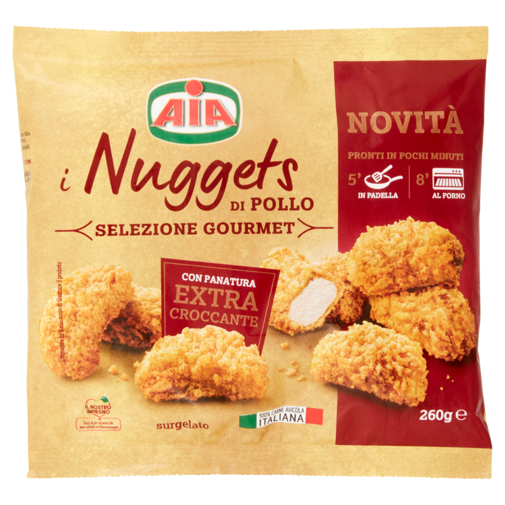 NUGGETS POLLO AIA GR.260                          