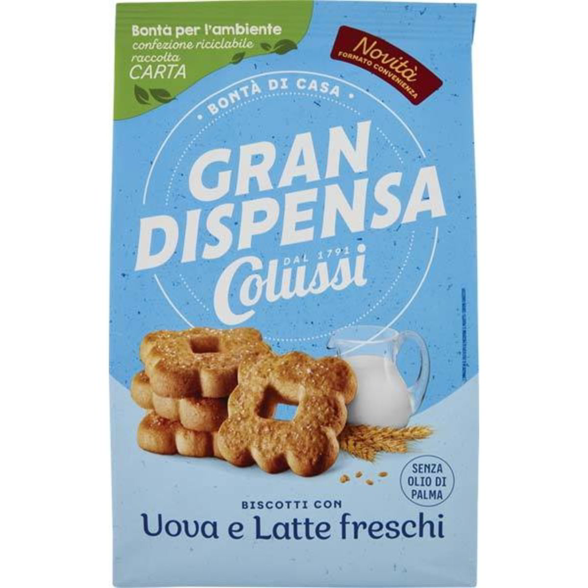 BISC. COLUSSI GRAN DISP. FROLL. UOVO/LATTE GR.565 