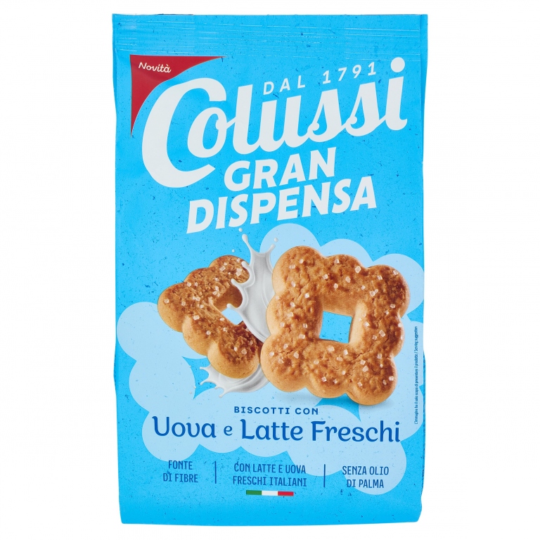 BISC. COLUSSI GRAN DISP. FROLL. UOVO/LATTE GR.565 