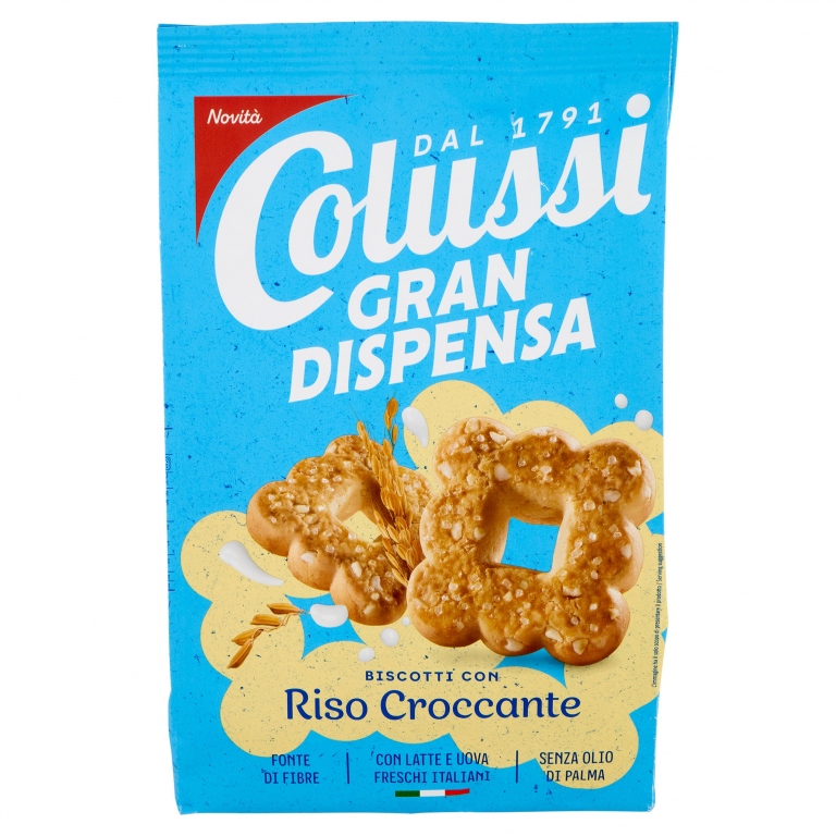 BISC. COLUSSI GRAN DISPENSA FROLLINO RISO GR.565  