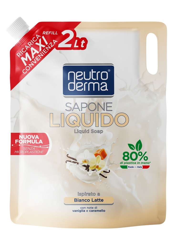 SAP.LIQ.BUSTA NEUTRODERMA LT 2 BIANCOLATTE        