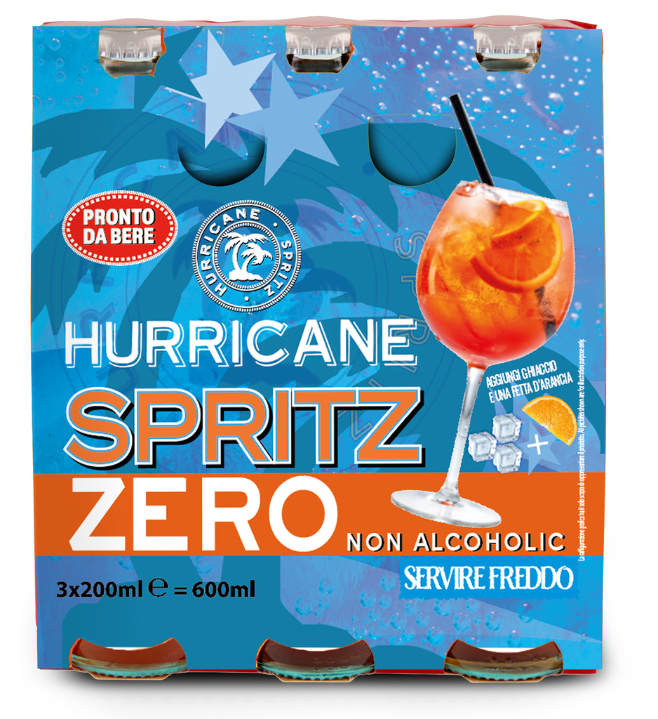 APERITIVO HURRICANE SPRITZ ZERO CL.20X3           