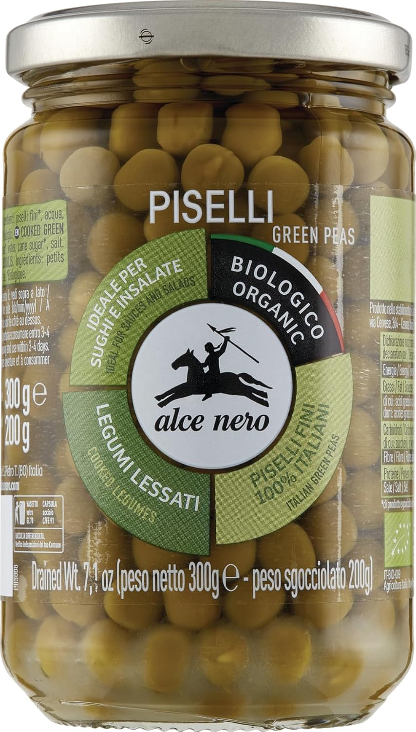 PISELLI LESSATI BIO ALCE NERO GR.300              