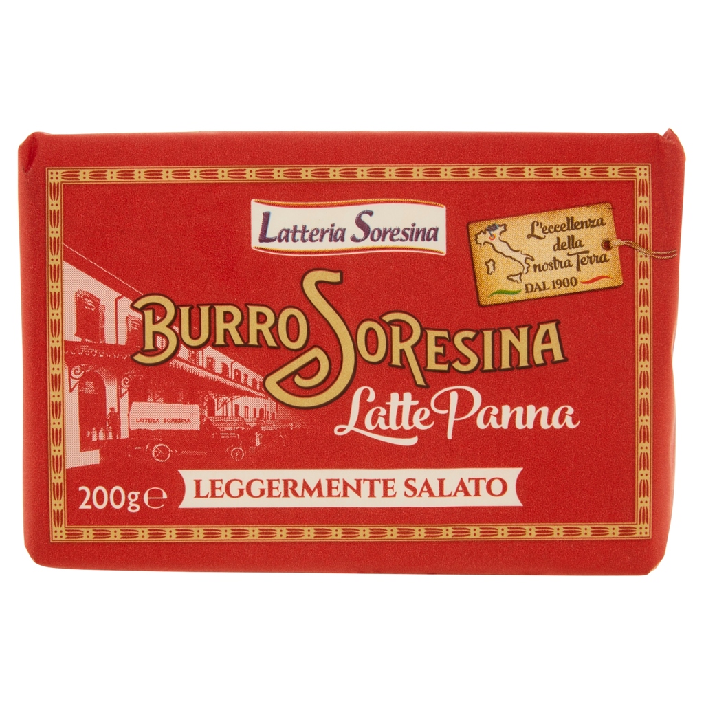 BURRO SORESINA LATTEPANNA LEGGERMENTE SALATO 125GR