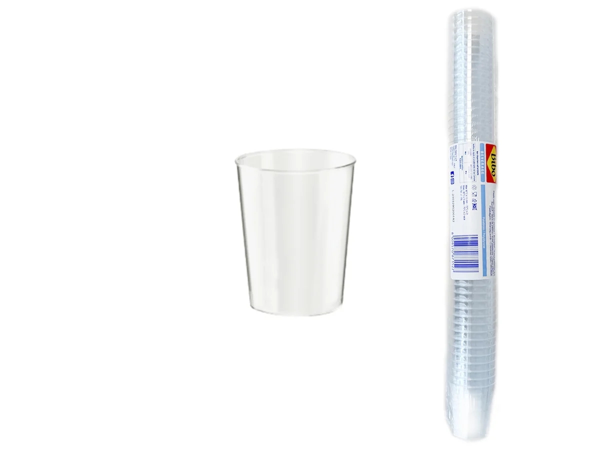 BICCHIERI BIBO LIQUORE CHUPITO 30/40 CC PZ50      