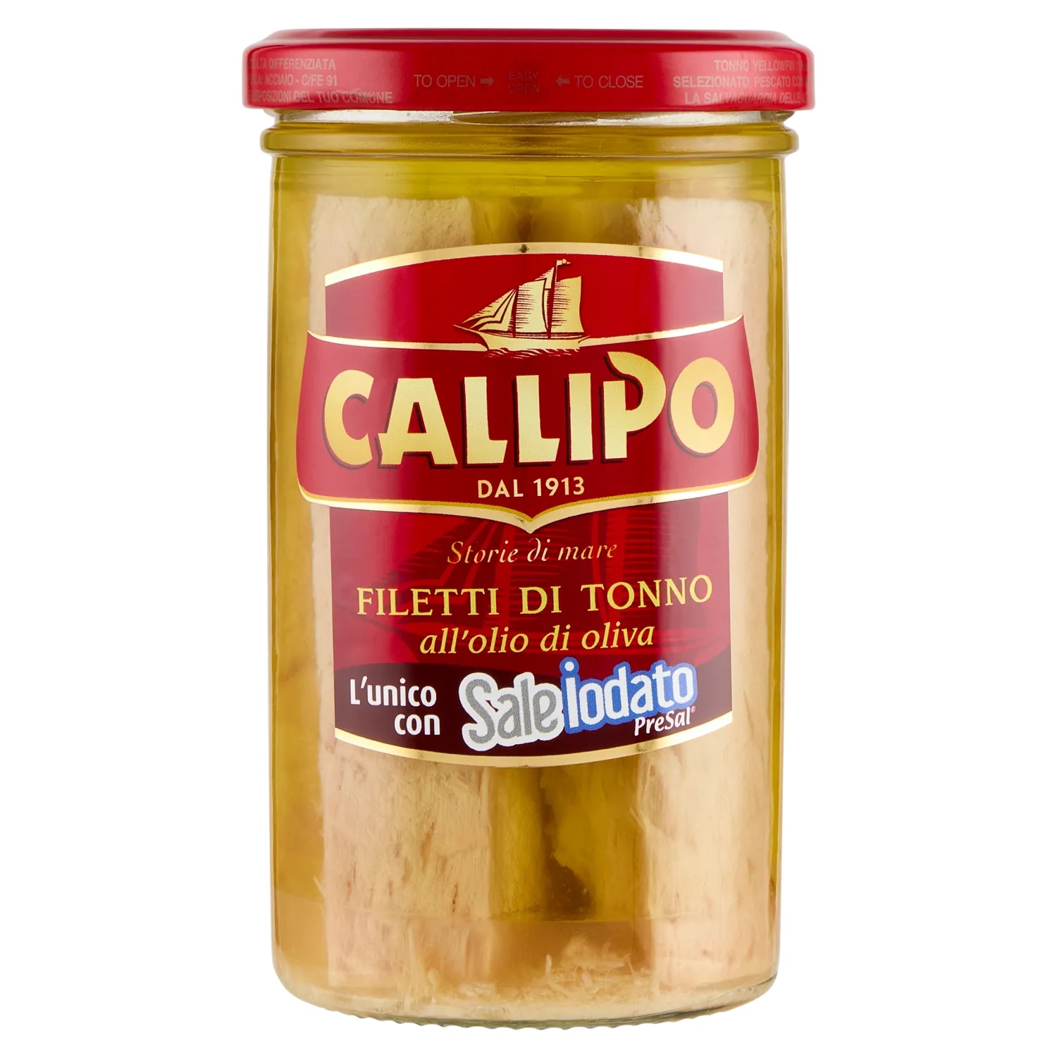 TONNO CALLIPO FILETTI GR.250 G.RE O.OLIVA         