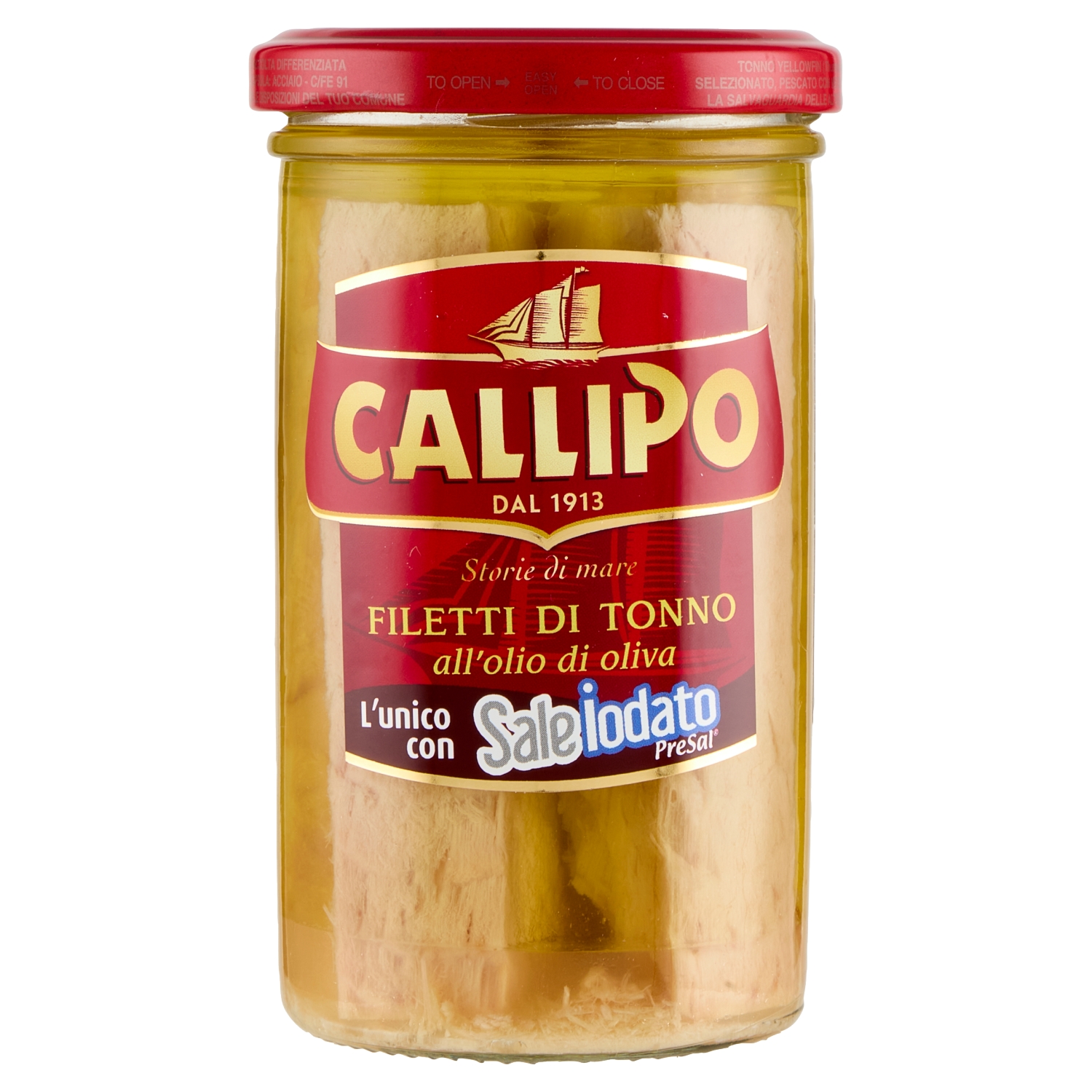 TONNO CALLIPO FILETTI GR.250 G.RE O.OLIVA         