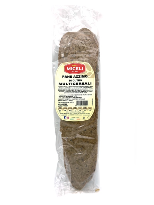 PANE AZZIMO MULTICEREALE MICELI G350              