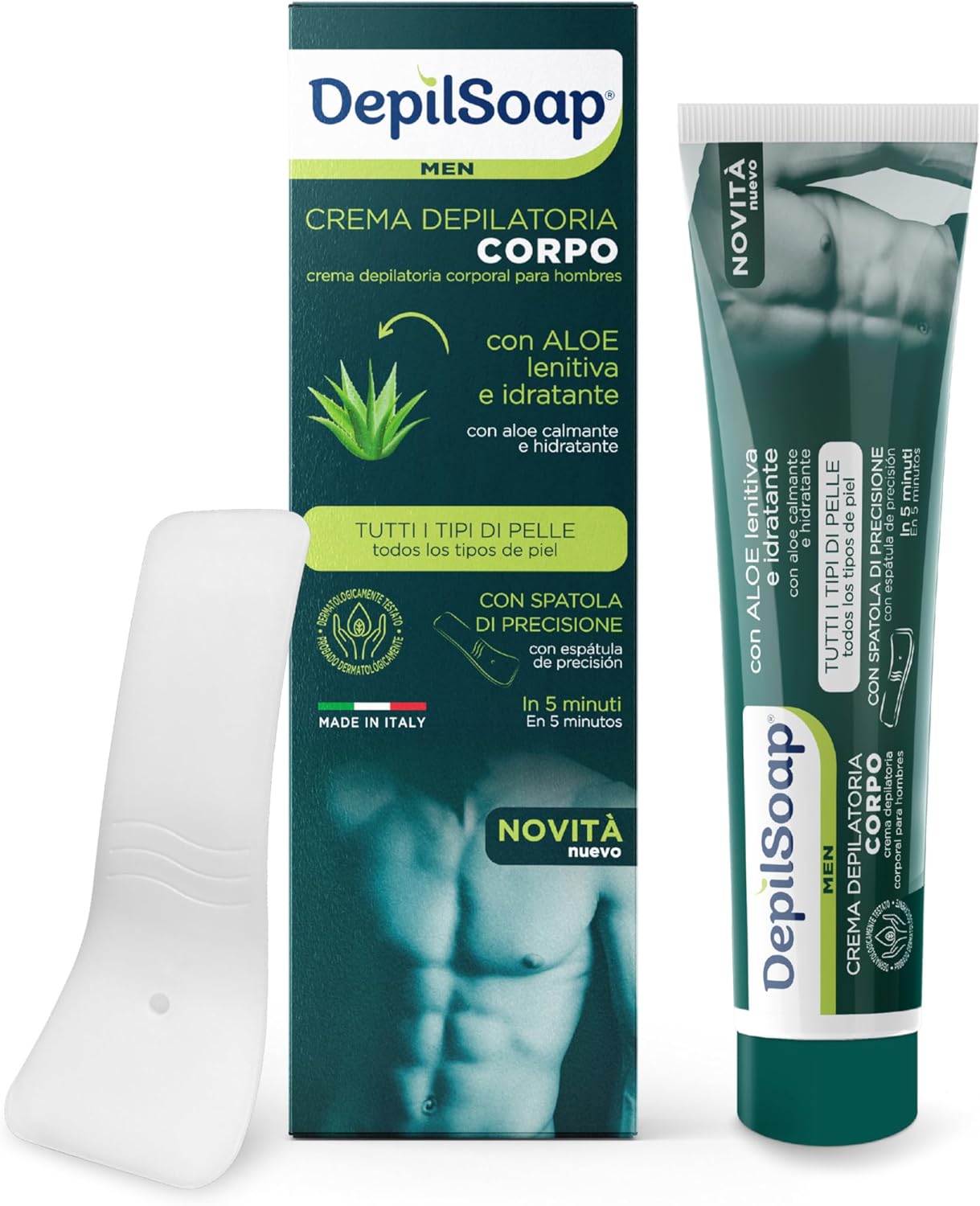 DEPILSOAP CREMA DEPILATORIA UOMO ML 150           