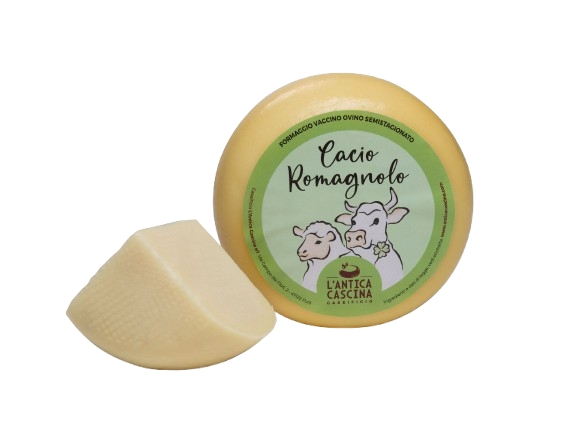 FORM.CACIO ROMAGNOLO MISTO SEMIST.AL KG. A.CASCINA