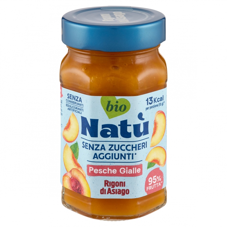 CONFETTURA RIGONI NATU' S/Z PESCHE GIALLE GR.240  