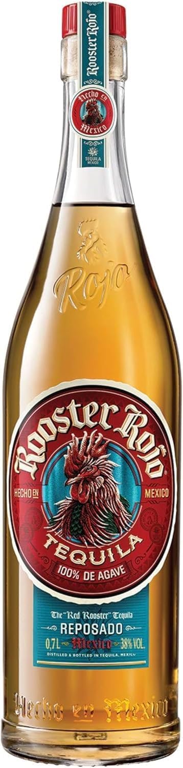 TEQUILA ROOSTER ROJO REPOSADO CL.70               