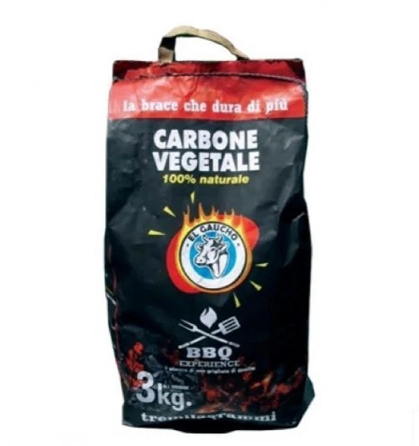 CARBONELLA VEGETALE BBQ EL GAUCHO KG,3            