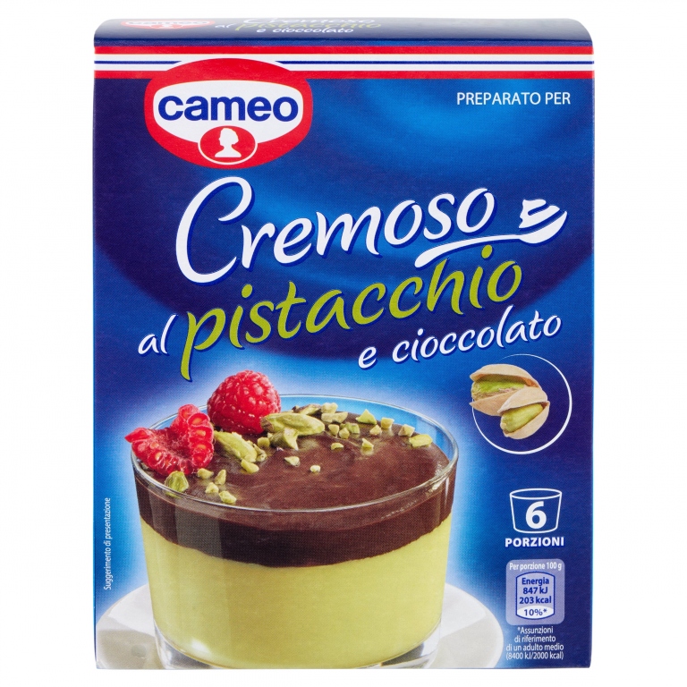 CAMEO CREMOSO PISTACCHIO CIOCCOLATO GR.95         