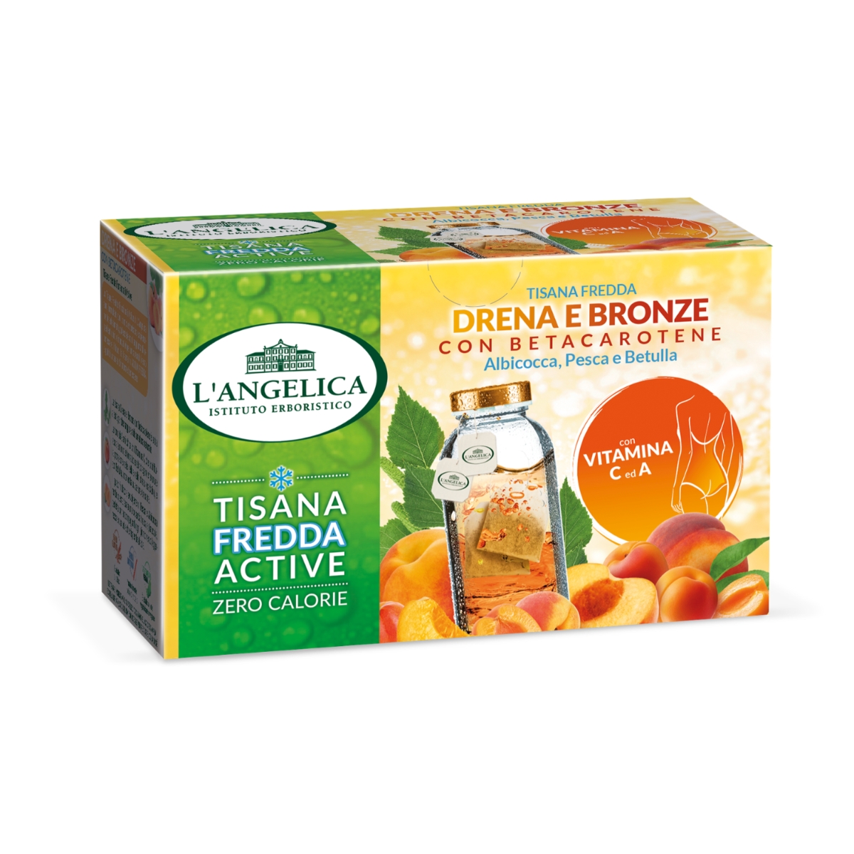 TISANA L'ANGELICA FREDDA DRENA E BRONZE 18FL      