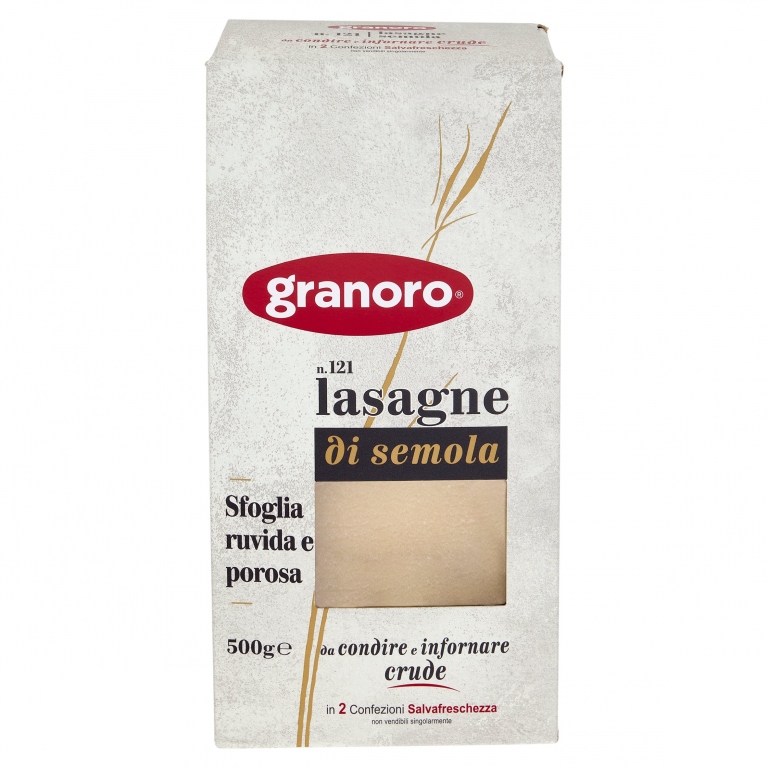 PASTA GRANORO LASAGNA SEMOLA GR.500               