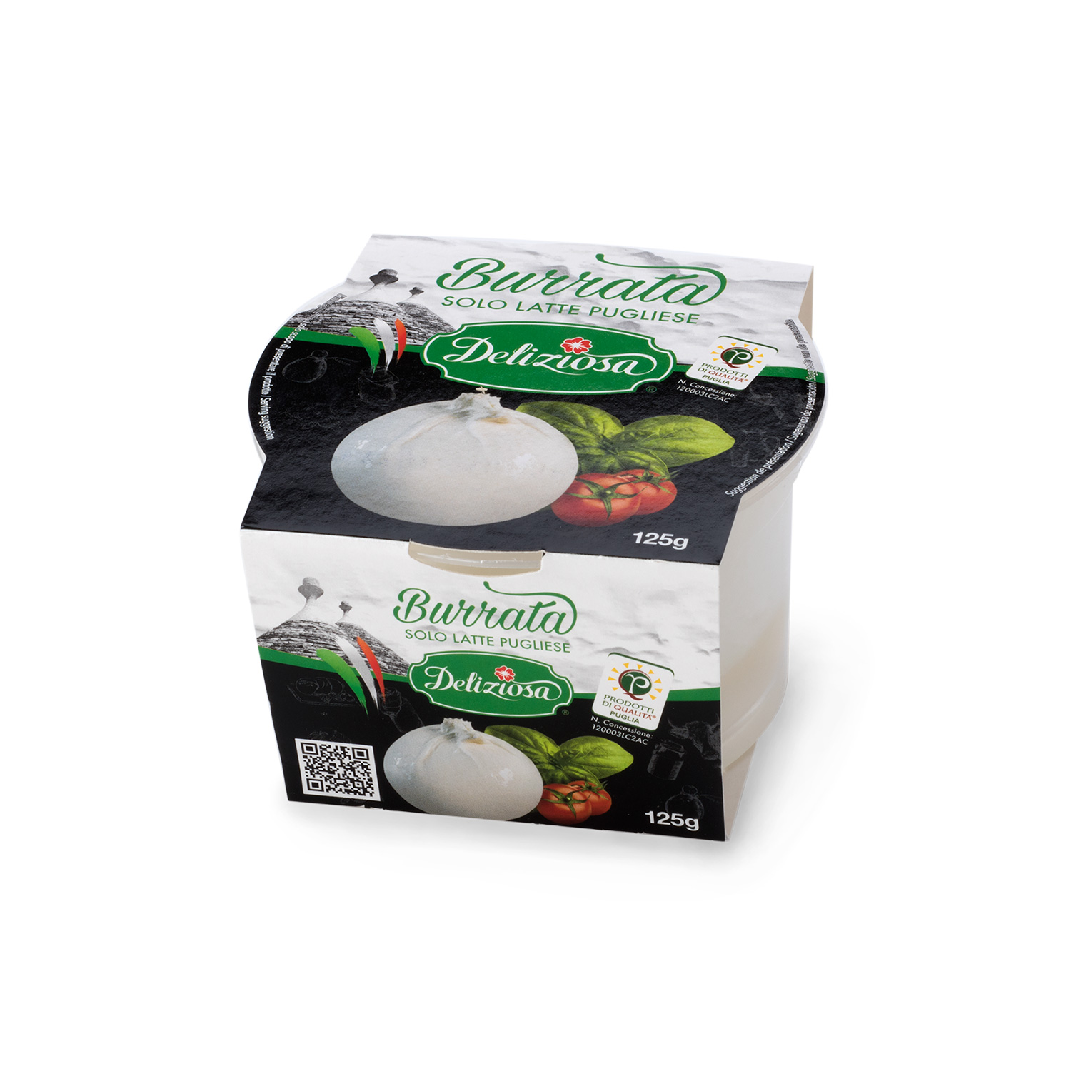 DELIZIOSA BURRATA GR.125                          