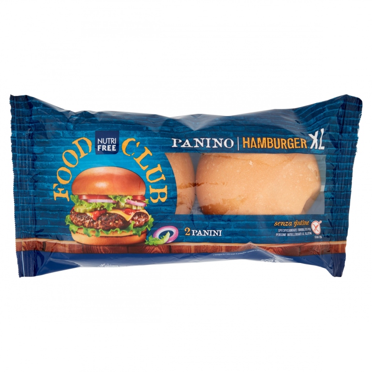 HAMBURGER XL NUTRI FREE GR.200 S/GLUTINE          