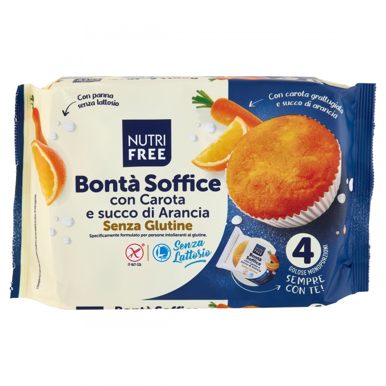 BONTA'SOFFICE CAROTA NUTRI FREE GR.140 S/GLUTINE  