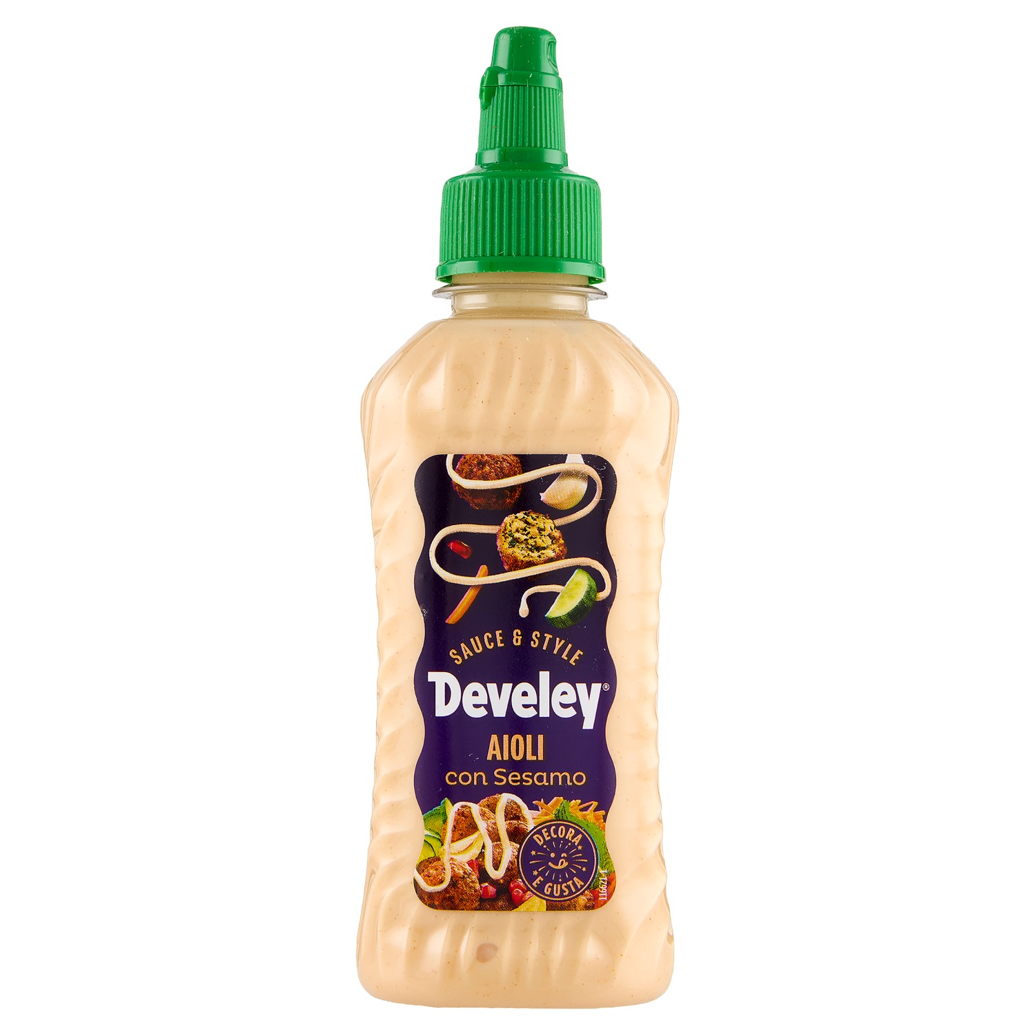 SALSA DEVELEY AIOLI C/SESAMO ML250 SQUEEZE        