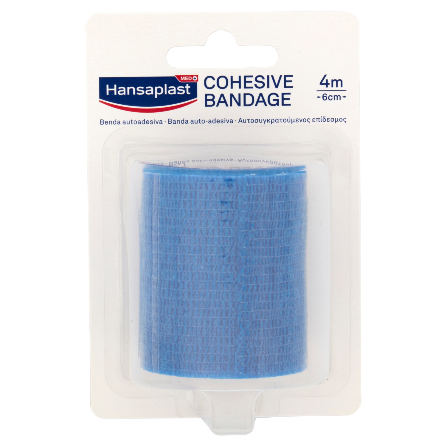 BENDA HANSAPLAST AUTOADESIVA BLU MT 4X6           