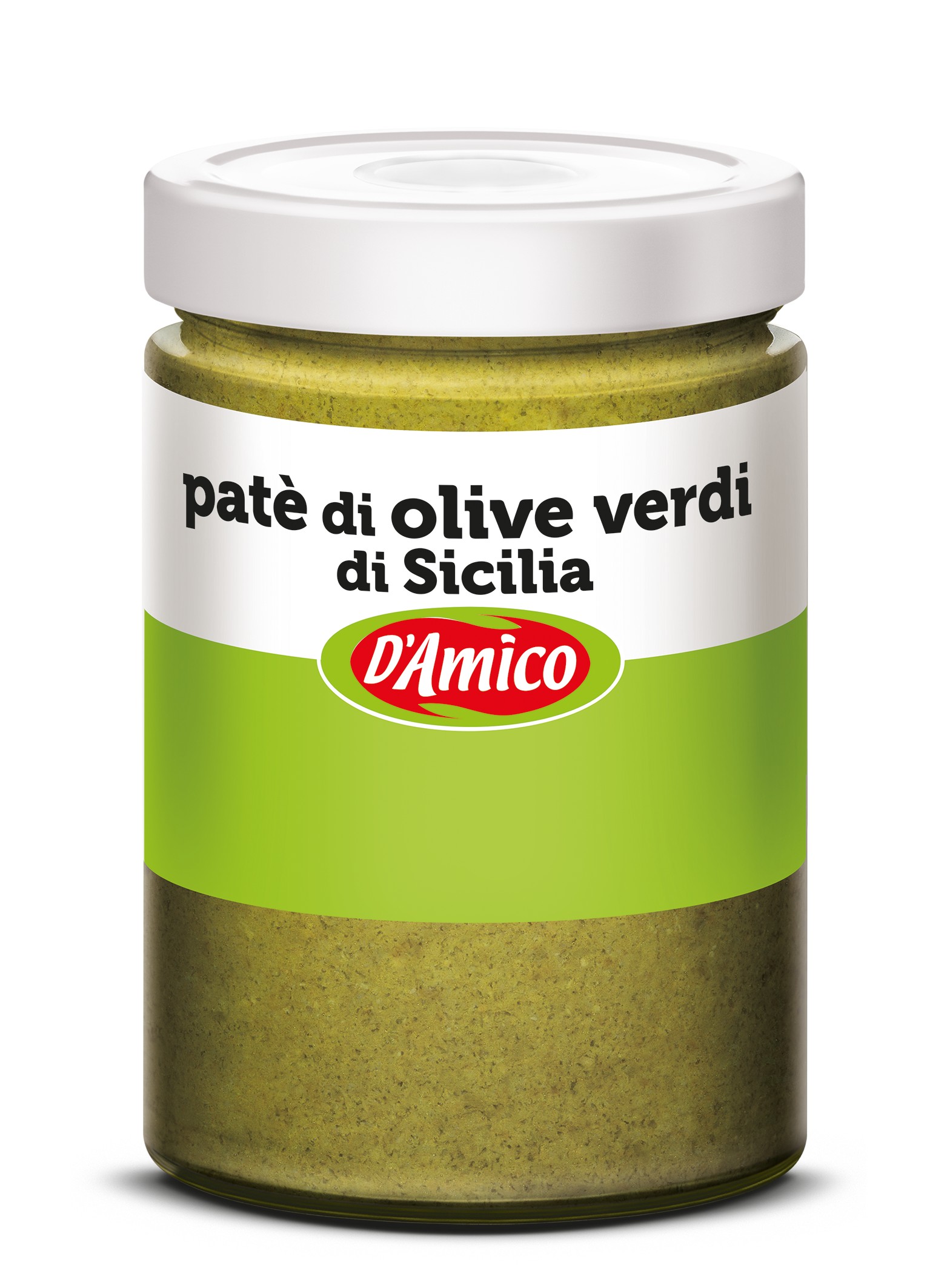 PATE' DI OLIVE VERDI D'AMICO GR.530               