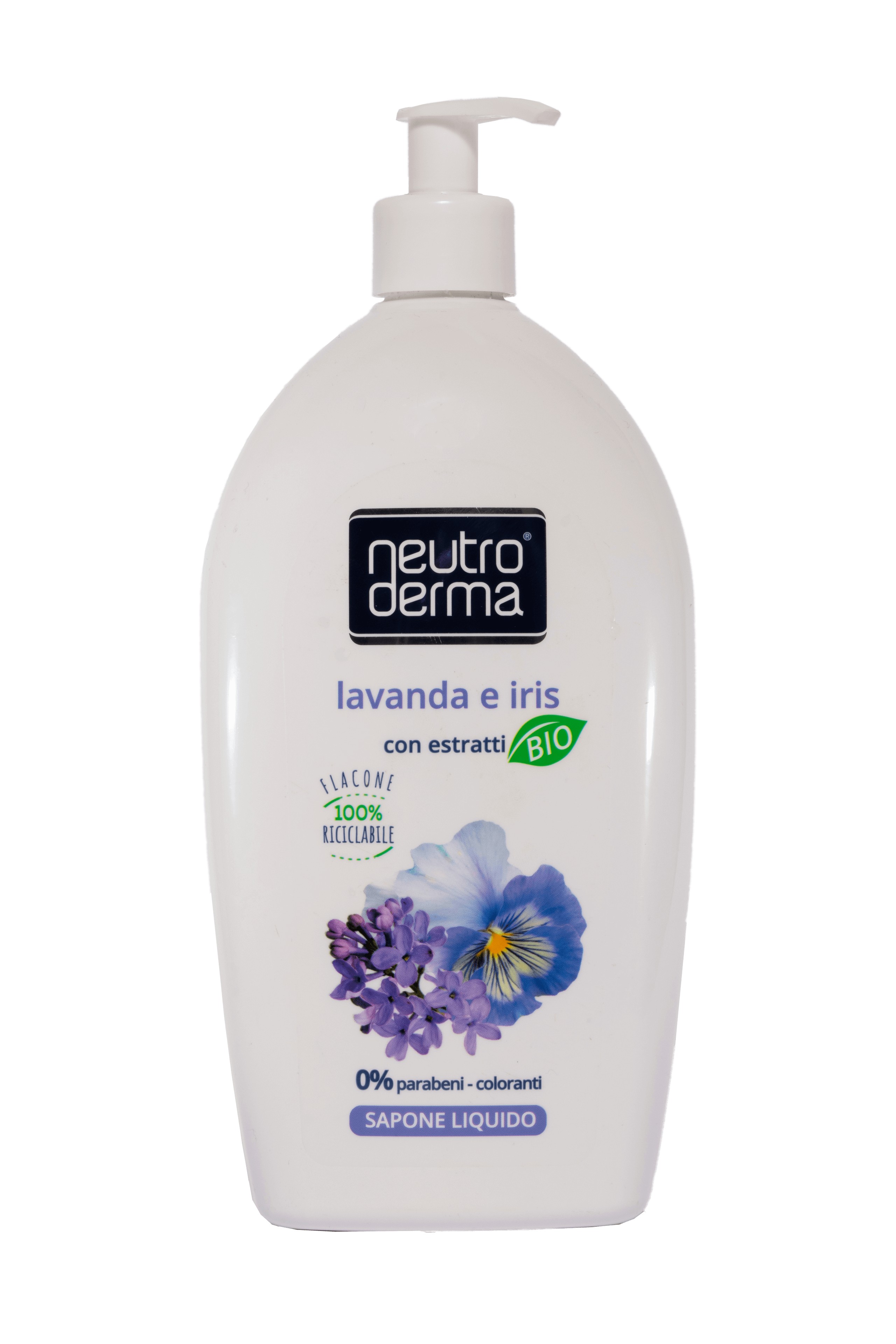 SAP.LIQ.NEUTRODERMA BIO LAV.E IRIS LT 1           