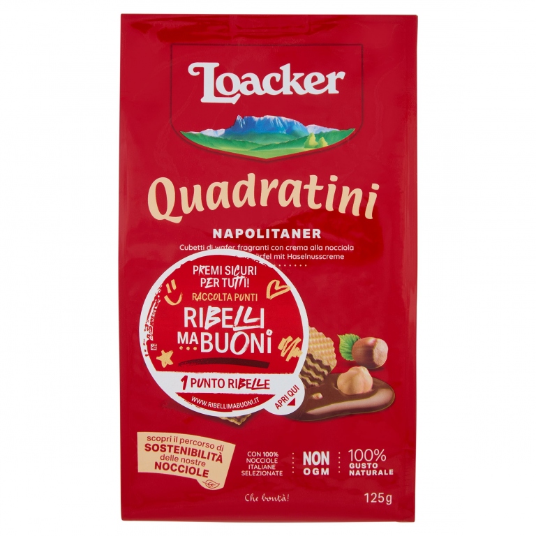 WAFER LOACKER QUADRATINI GR.125                   