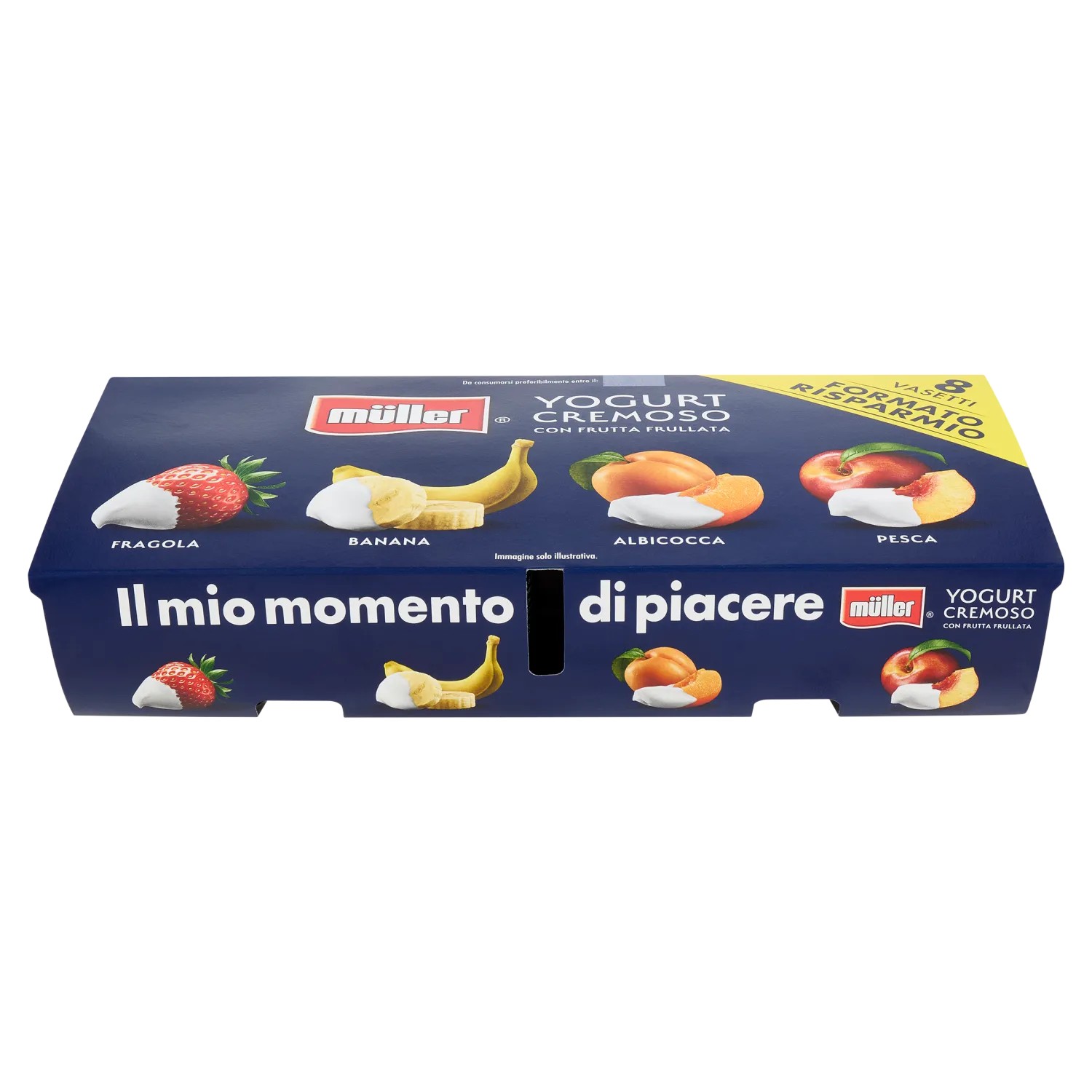 YOGURT MULLER CREMOSO GR.125X8                    
