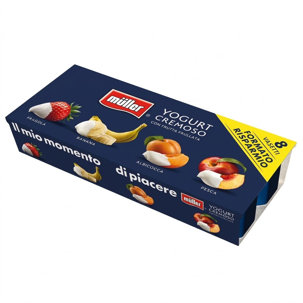 YOGURT MULLER CREMOSO GR.125X8                    