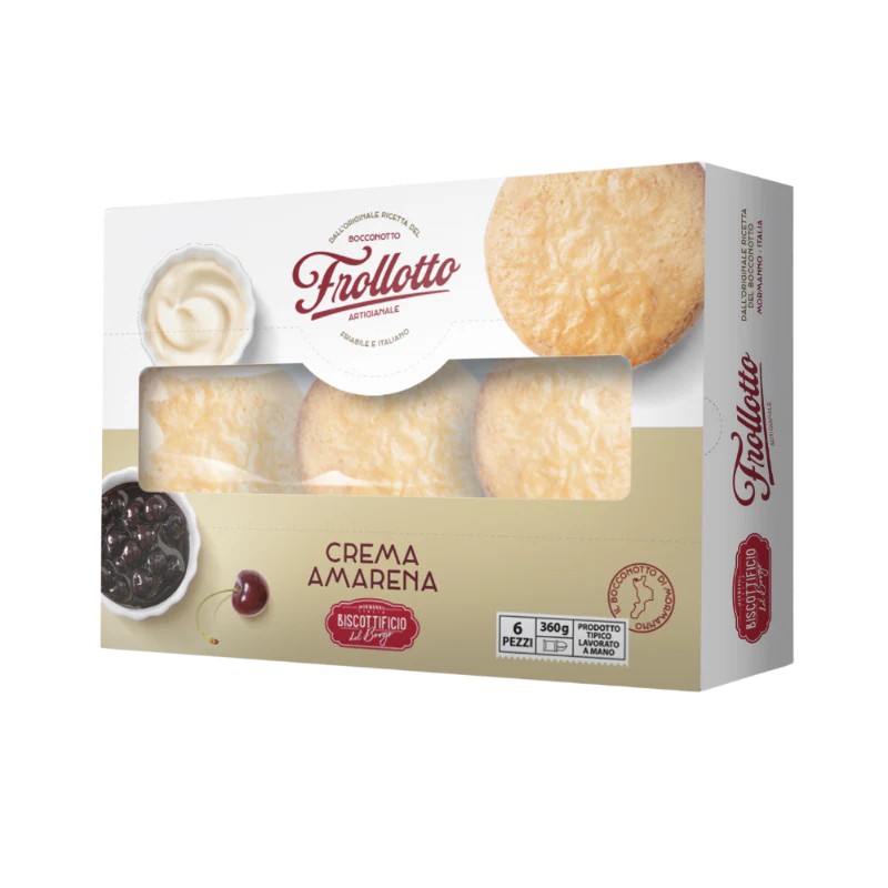 FROLLOTTO CREMA E AMARENA X6 GR.330               