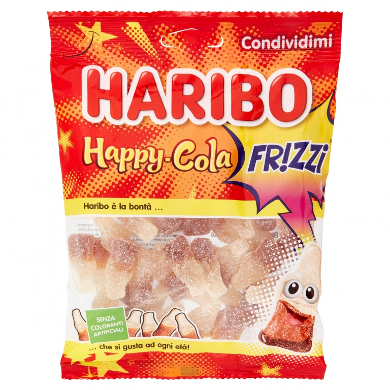 CARAMELLE HARIBO HAPPY COLA FRIZZI GR.175         
