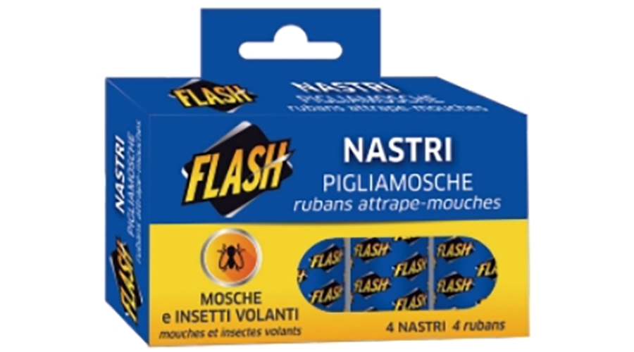 FLASH ADESIVI INSETTI VOLANTI X4                  