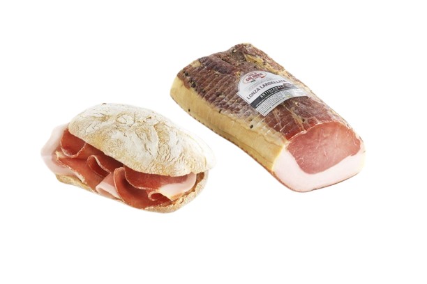 LONZINO LARDELLATO TERRE DI CALABRIA AL KG.       