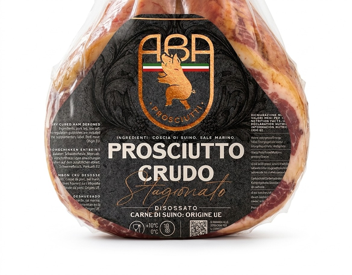 PROSC.CRUDO BAULETTO ABA S/GAMBO AL KG.           