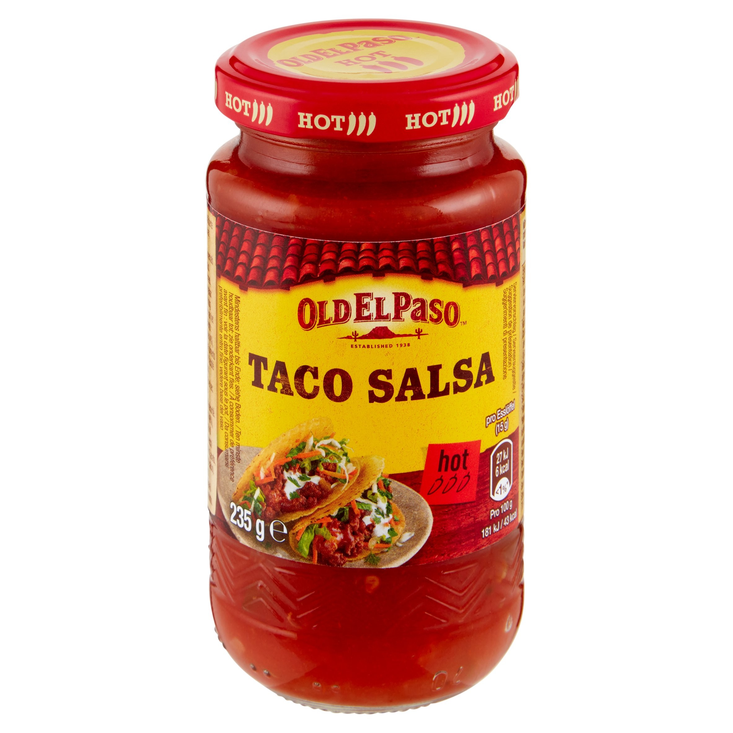 OLD EL PASO SALSA PARA TACOS GR.235               