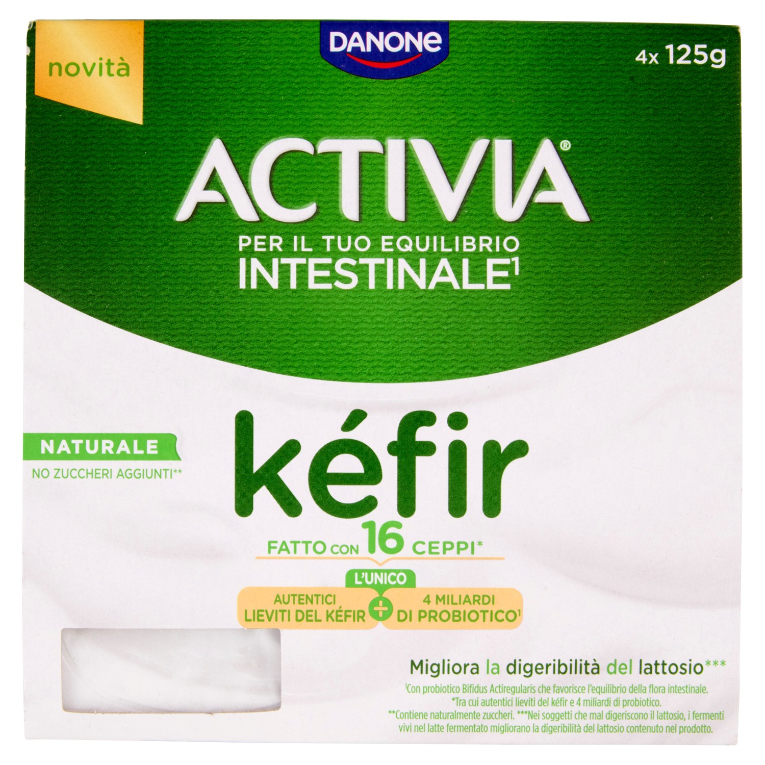 ACTIVIA KEFIR B.CO GR.125X4                       