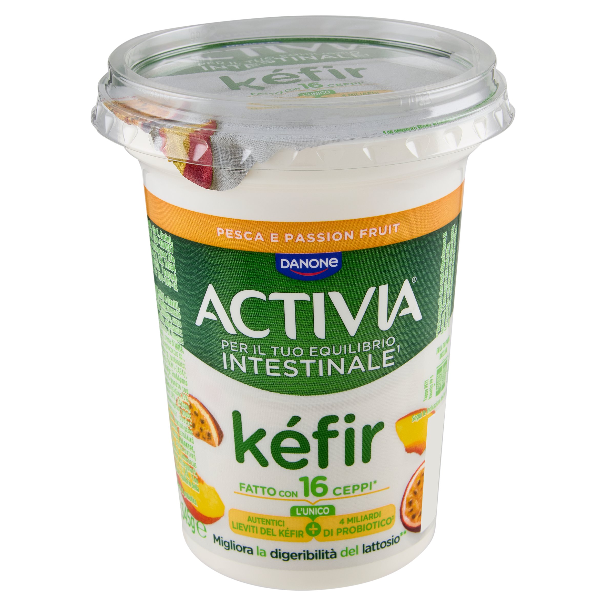 ACTIVIA KEFIR GR.345 PESCA PASSION FRUIT          