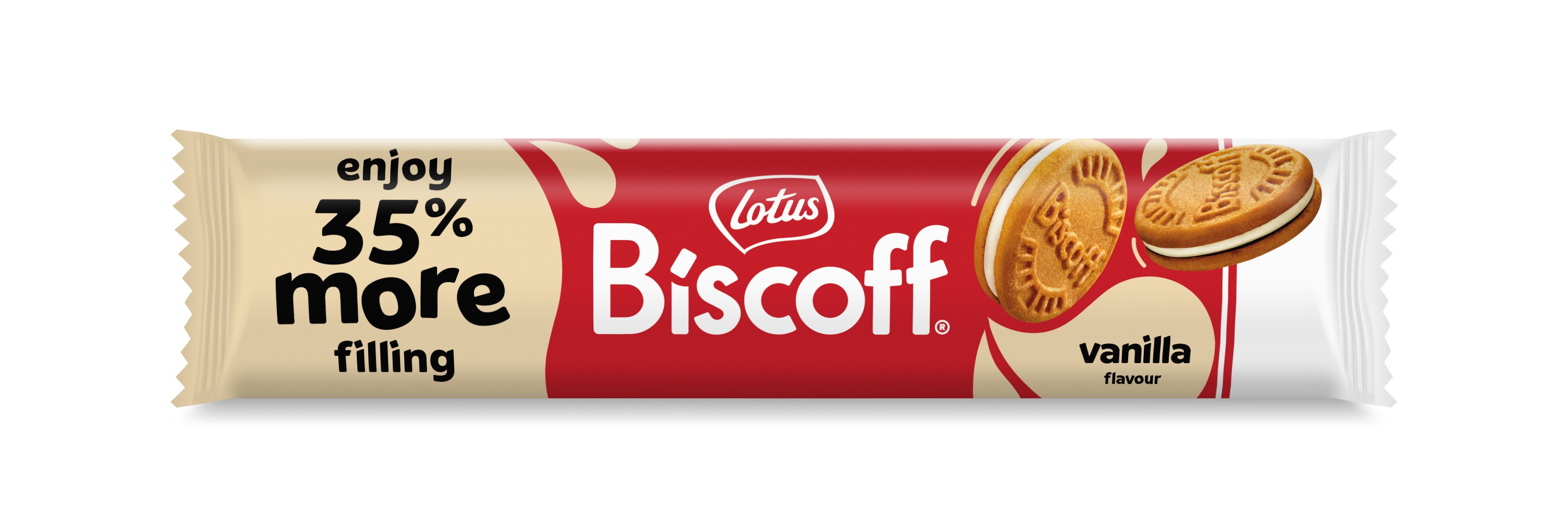 BISC.LOTUS BISCOFF SANDWICH VANIGLIA GR.154       