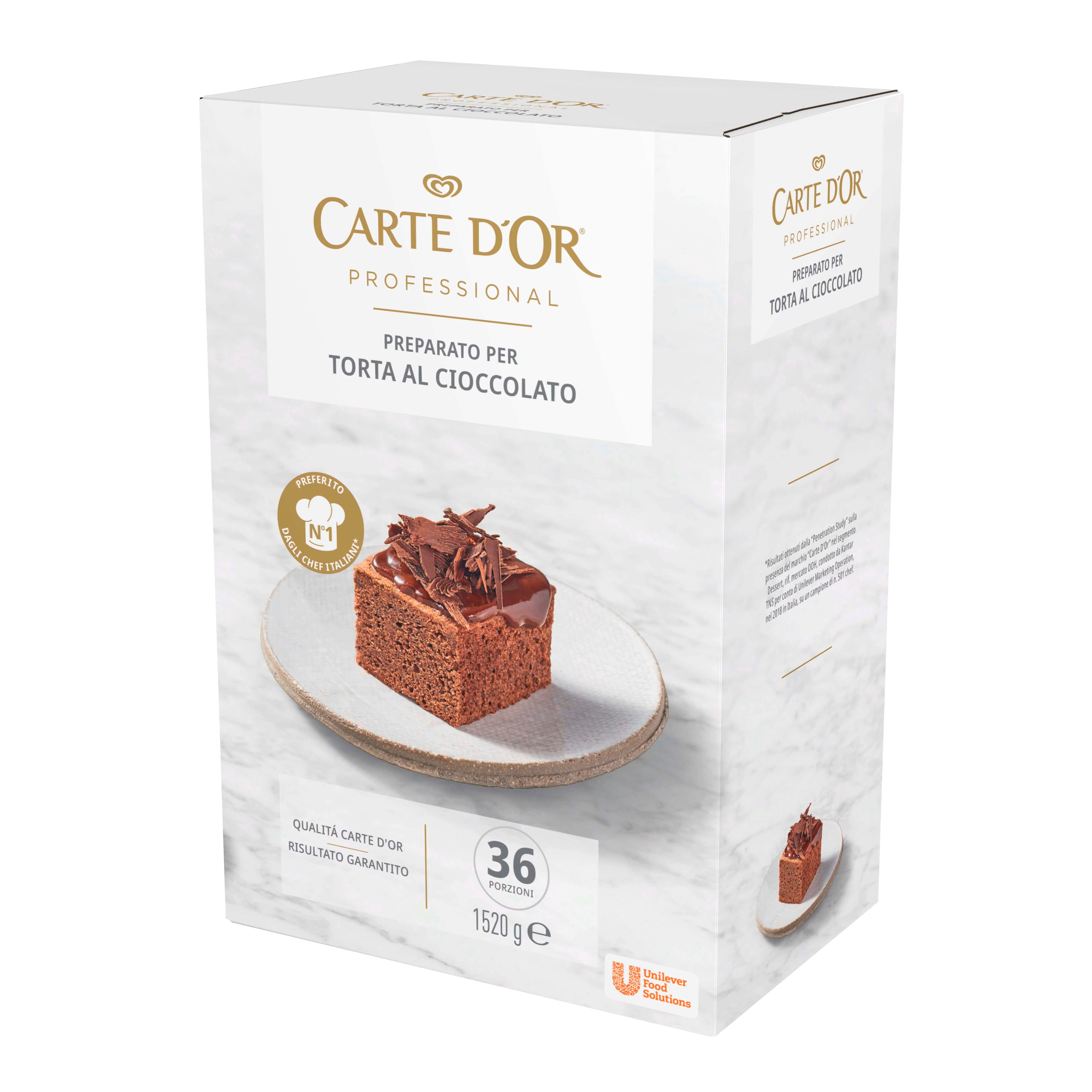 CARTE D'OR PREP.TORTA CIOCCOLATO GR.1520          