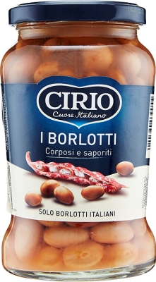 FAGIOLI BORLOTTI CIRIO VETRO GR.370               