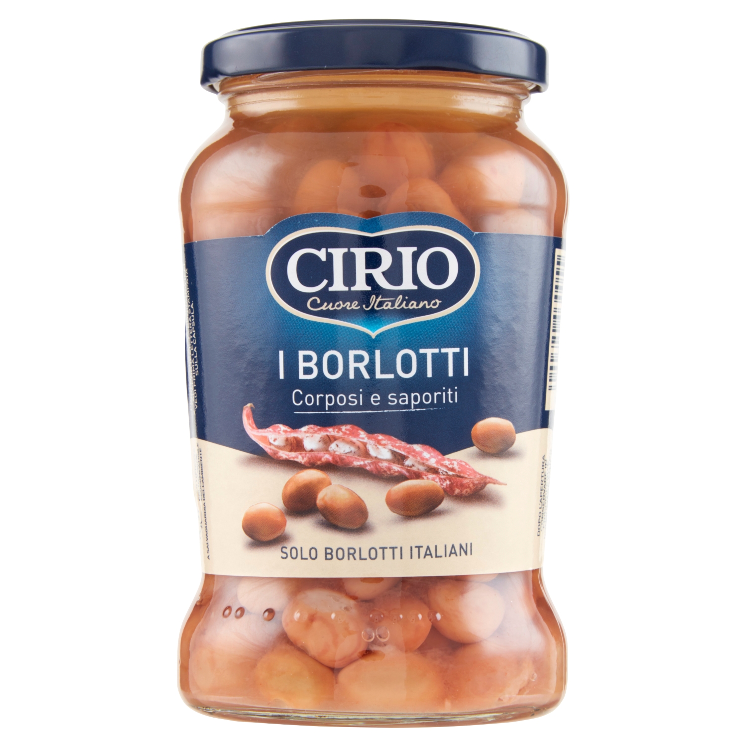 FAGIOLI BORLOTTI CIRIO VETRO GR.370               
