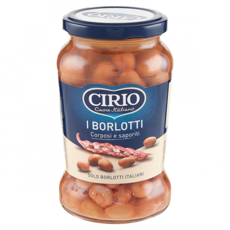FAGIOLI BORLOTTI CIRIO VETRO GR.370               