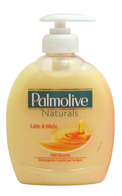 SAP.LIQ.PALMOLIVE ML.300 LATTE MIELE              