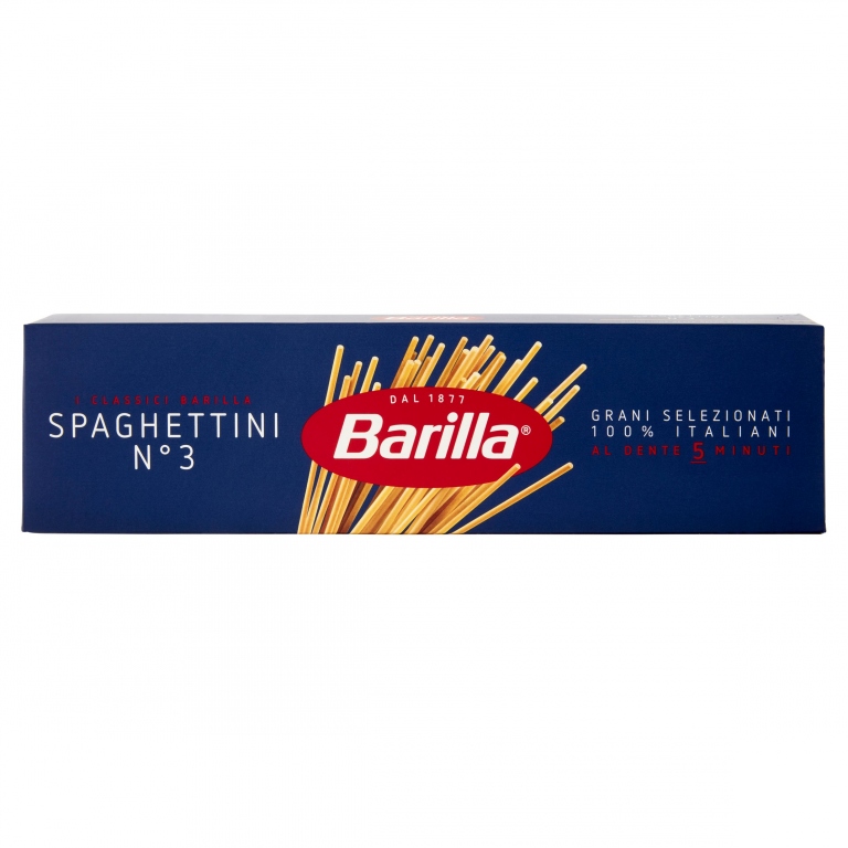 PASTA BARILLA N.3 SPAGHETTINI GR.500              
