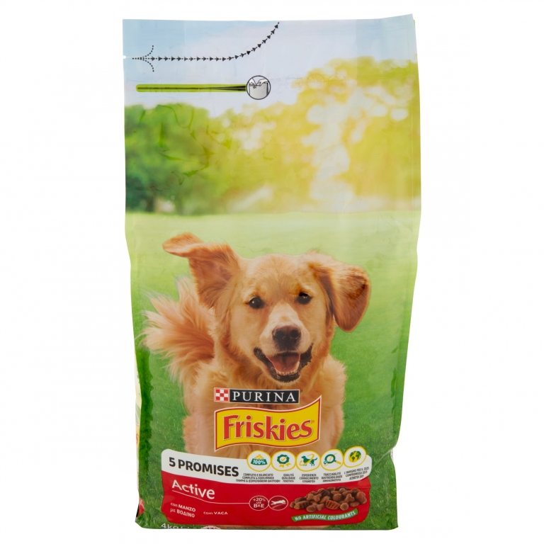 FRISKIES CANE SECCO ACTIVE KG.4                   