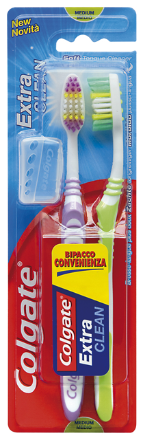 SPAZZ.COLGATE EXTRA CLEAN DUO+COPRISETOLE         