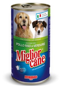 MORANDO CANE LATTINA KG.1,25 POLLO/RISO/VERDURE   