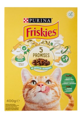 FRISKIES GATTO SECCO GR.400 CO/PO/VER             